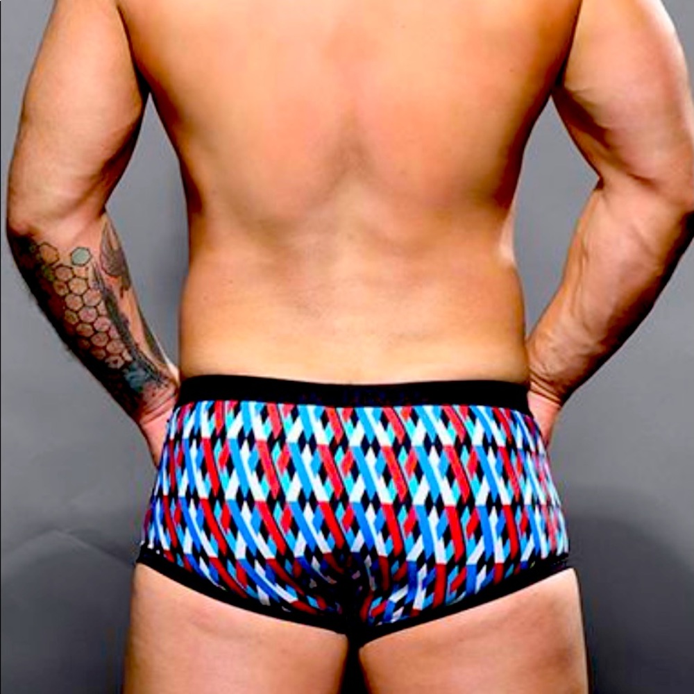Andrew Christian men’s Pocket Trunk - Picture 6 of 6